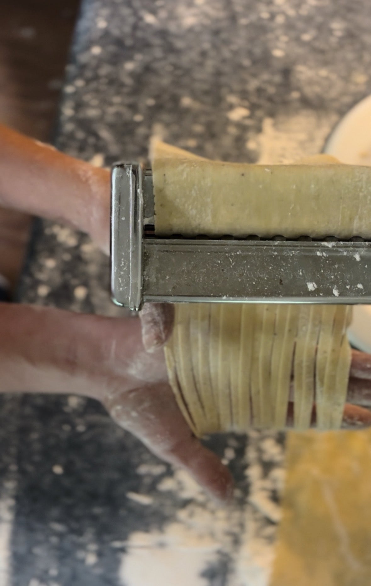 Fresh made pasta
